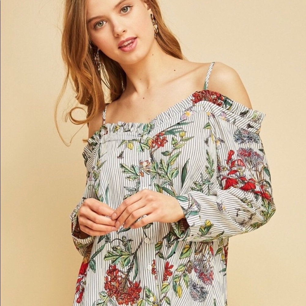 Off-Shoulder Spaghetti Strap Top
